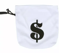 Set Ladro: Maschera, Camicia e Sacco di Soldi