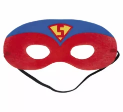 Set per bambini supereroi: maschera e mantello da 70 cm