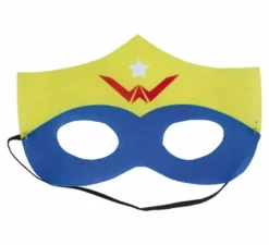 Set per bambini Super Heroine: maschera e mantello da 70 cm