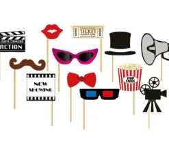 Set per photocall cinema 12 pezzi