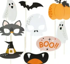 Set 10 pezzi Photocall Halloween
