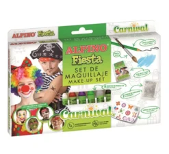Set trucco per feste di carnevale in colori assortiti 6 unità da 5 grammi
