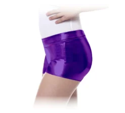 Shorts lilla scuro per bambina