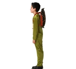 Simpatico costume da tartaruga con conchiglia per bambini