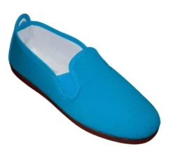 Sneakers Kung-Fu azzurre con numeri dal 24 al 46