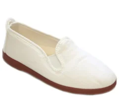 Sneakers Kung-Fu bianche con numeri dal 24 al 46