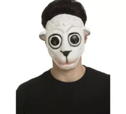 Sorridente maschera da pecora