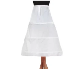 Sottoveste bianca lunga per adulti