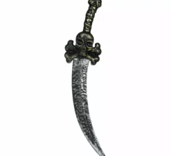 Spada con teschio pirata da 58 cm