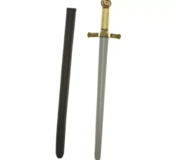Spada da cavaliere d'oro da 62,5 cm per bambini