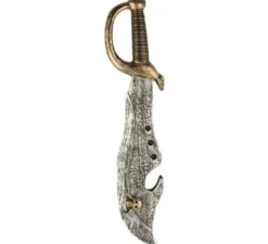 Spada da pirata con teschio 52,5 cm