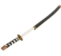 Spada giapponese o spada Ninja nera da 76 cm con fodero