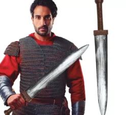 Spada giocattolo medievale da 75 cm in plastica