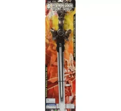 Spada medievale d'argento 63x17 cm