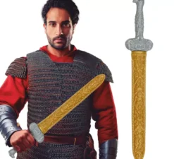 Spada romana con fodero giocattolo in plastica da 50 cm