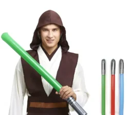 Spada spaziale laser gonfiabile da 90 cm in colori assortiti