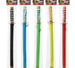 Spade ninja in 5 colori assortiti 48 cm