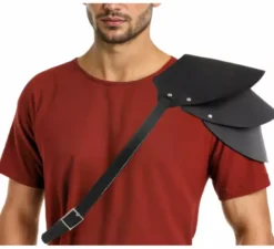 Spalline da gladiatore in pelle 76x31 cm in vari colori