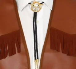 Spilla con colletto da cowboy
