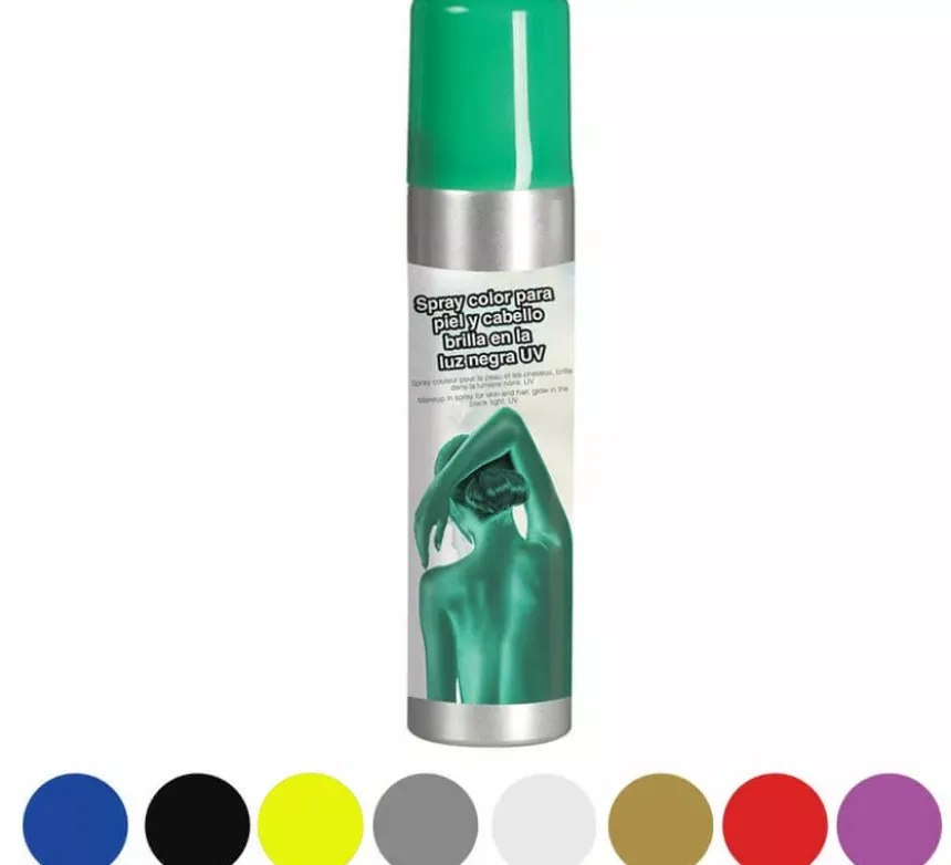 Spray per corpo e capelli in vari colori 75 ml