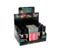 Spray per tatuaggi da 50 ml. Con 1 modelli