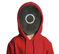 Squid Game Minion Circle Mask maschera per bambini in PVC