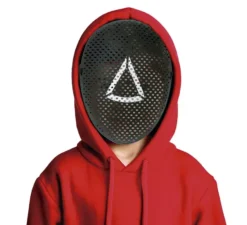 Squid Game Minion Triangolo Maschera PVC Bambini
