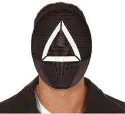 Squid Game Squid Triangle Mask in colori assortiti PVC