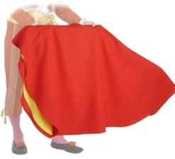 Stampella per la corrida o mantello da torero di 160x85 cm per adulti