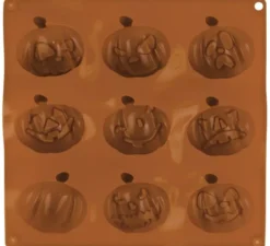Stampo in silicone a forma di zucca 24x25 cm