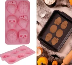 Stampo in silicone per 6 figure 28x16 cm
