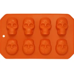 Stampo per cubetti di ghiaccio a forma di teschio 21x12 cm
