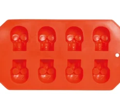 Stampo per cubetti di ghiaccio a forma di teschio 21x12 cm