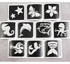 Stencil tatuaggio temporaneo acqua