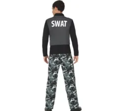 Swat costume della polizia per un uomo