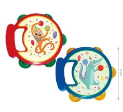 Tamburelli Piccoli da 13,5 cm colori assortiti