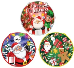 Tamburello di plastica di 13 cm decorato in vari modelli