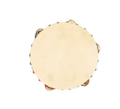 Tamburello in pelle da 22 cm