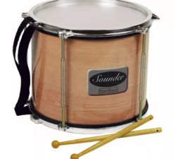 Tamburo Sounder metallizzato 25x20 cm