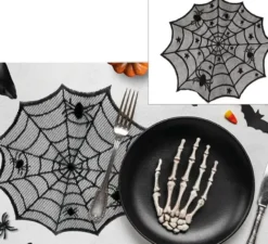 Tappeto ricamato Ragnatela 30 cm