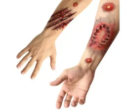 Tatuaggi adesivi di ferite da morso