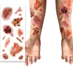 Tatuaggi con ferite infette