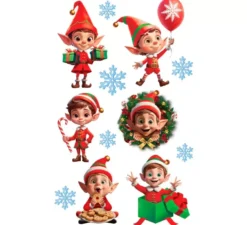 Tatuaggi di elfi di Natale