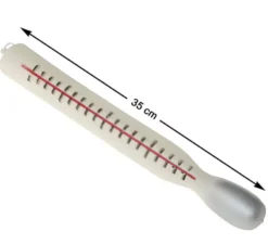 Termometro in plastica bianca da 35 cm