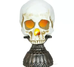 Teschio con Luce e Suono 28 cm