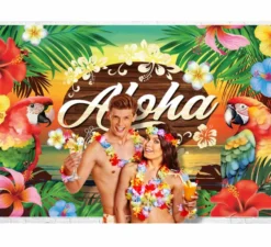 Tessuto decorativo hawaiano 220 X 150 cm