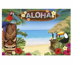 Tessuto decorativo hawaiano 220 X 150 cm