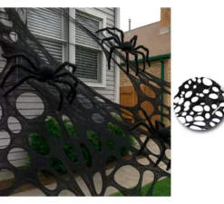 Tessuto elastico nero 200x200 cm
