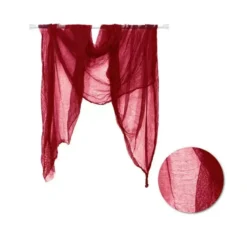 Tessuto rosso scuro 75x300 cm
