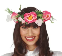 Tiara Fiori rosa